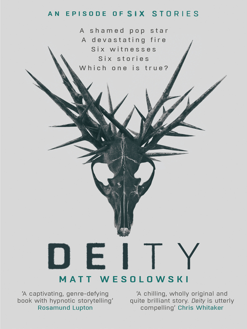 Title details for Deity by Matt Wesolowski - Available